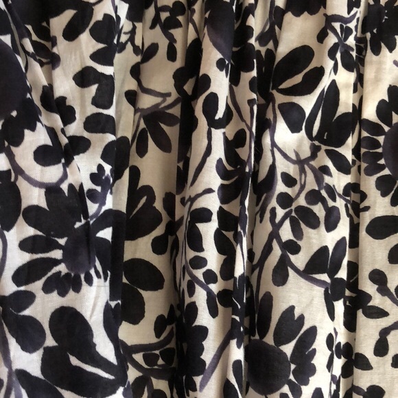 Talbots Spring PurpleFloral Skirt Size 10 - Picture 5 of 5